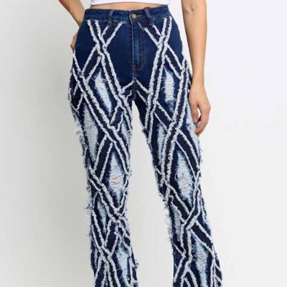 Purple Candy Wide leg jeans ๐ ๐ญ - Picture 1 of 5